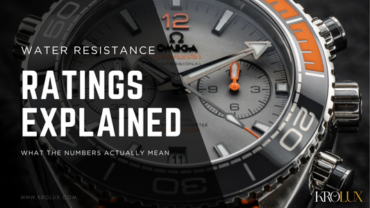 Water Resistance Ratings Explained: What the Numbers Actually Mean