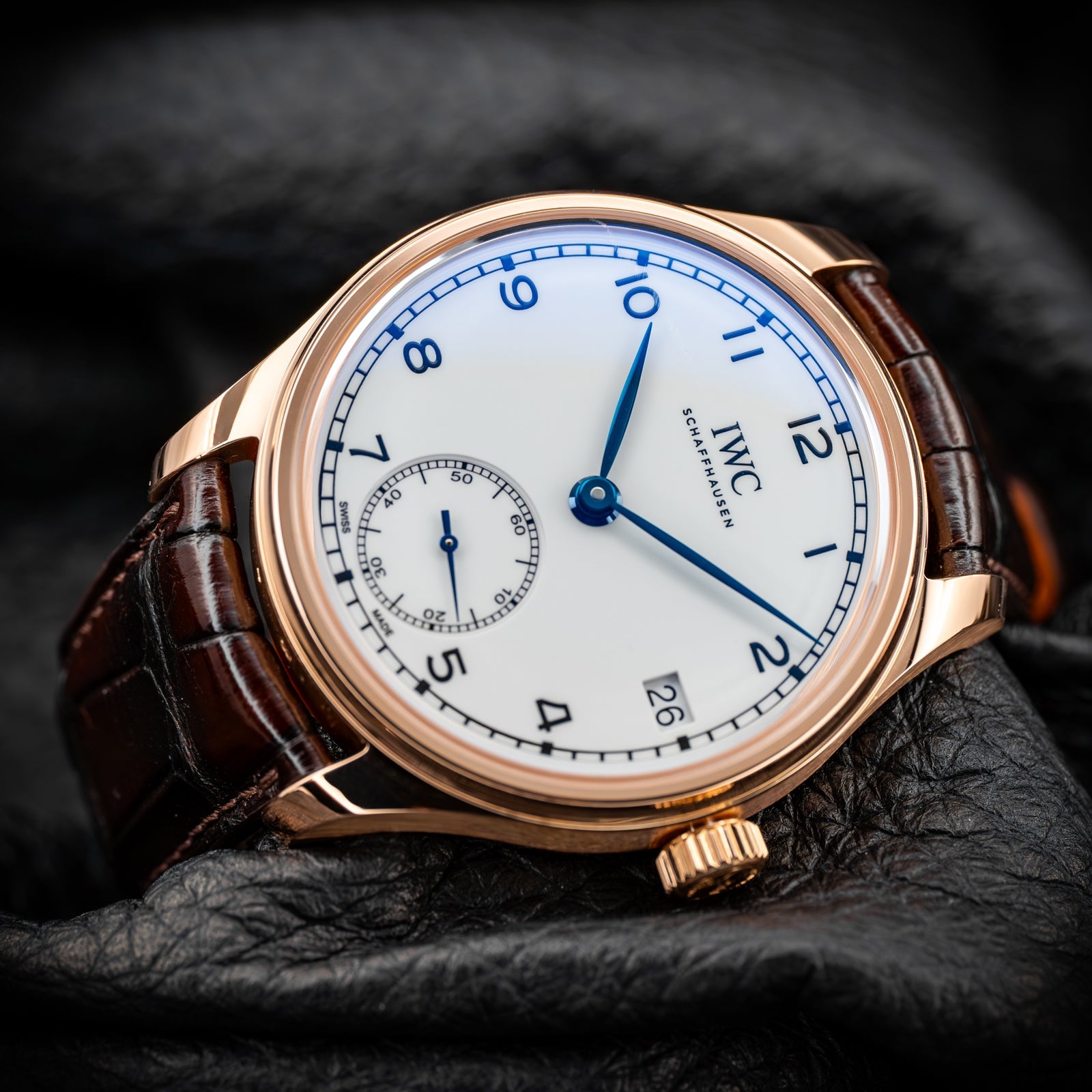 IWC Portuguese Hand-Wound Eight Days Edition 150 Years