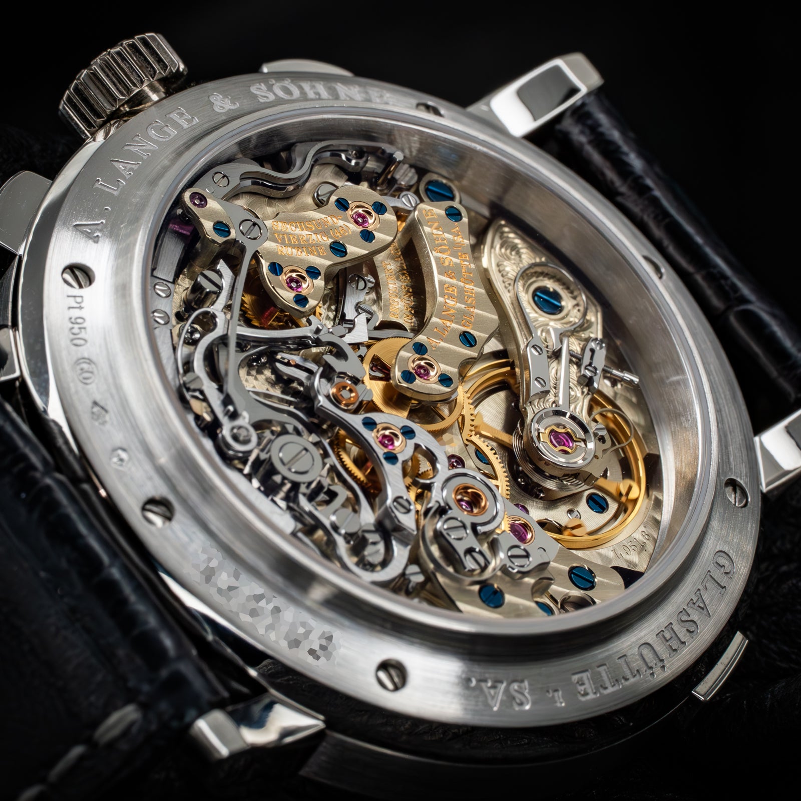 A. Lange & Sohne Datograph Up/Down Platinum