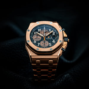 Audemars Piguet Royal Oak Offshore Chronograph 18kt Rose Gold “Brick”