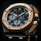 Audemars Piguet Royal Oak Offshore Selfwinding Chronograph Ceramic Rose Gold Grey Dial