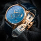 Glashütte Original PanoMaticLunar Rose Gold Blue Dial