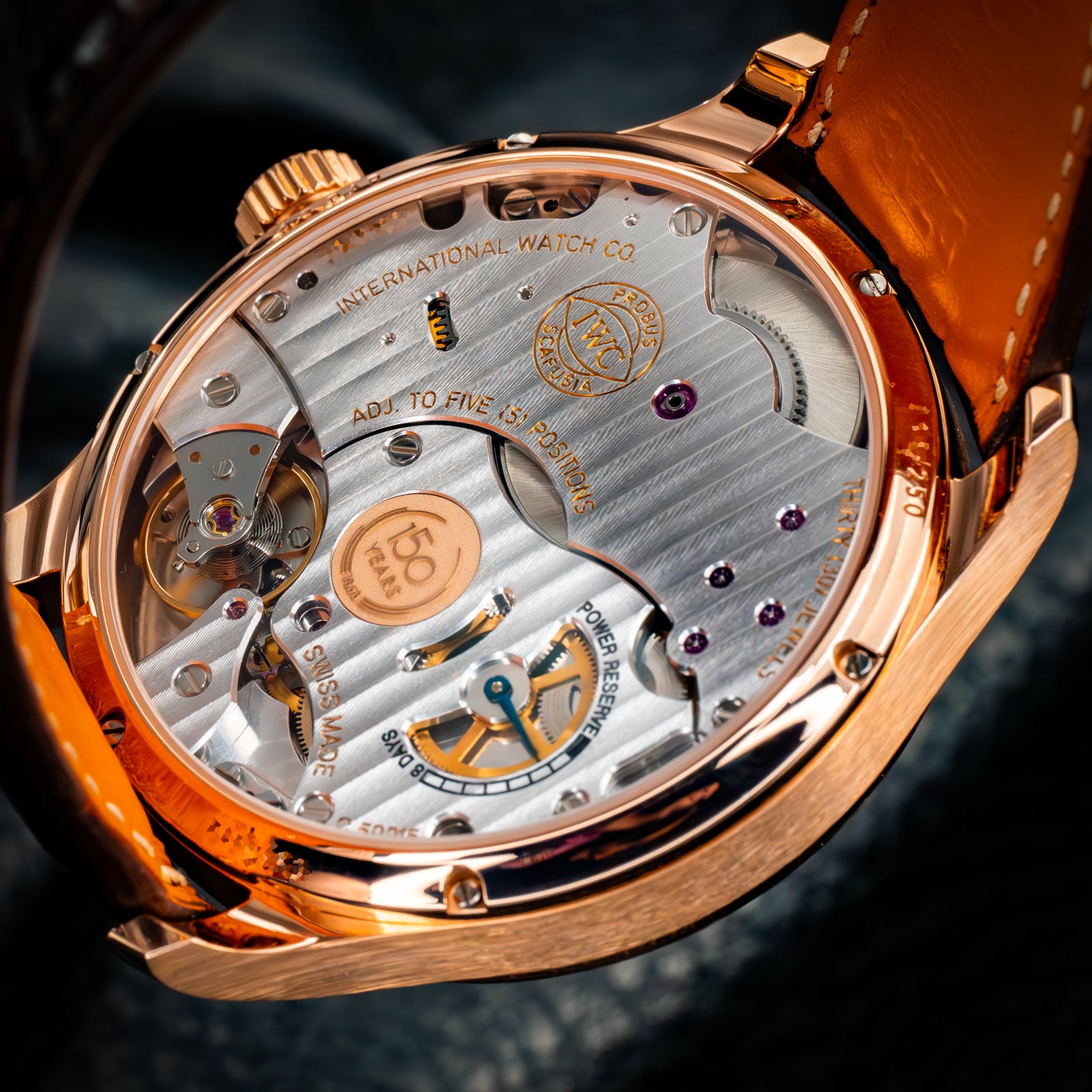 IWC Portuguese Hand-Wound Eight Days Edition 150 Years