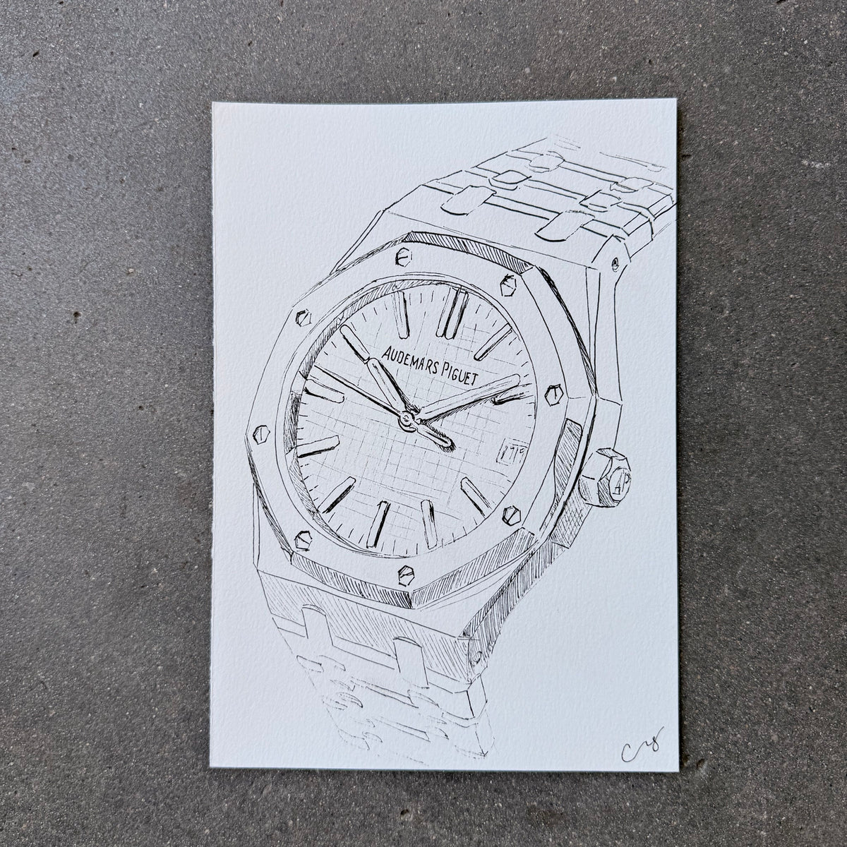 AP Royal Oak, Original Illustration