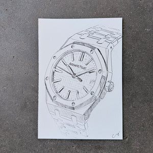 AP Royal Oak, Original Illustration