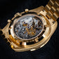 Omega Speedmaster Moonwatch Professional Gold Green Dial