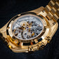 Omega Speedmaster Moonwatch Professional Gold Green Dial