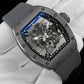 Richard Mille Bubba Watson Black Ceramic Skeleton Dial RM055
