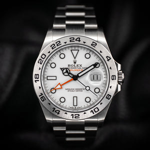 Rolex Explorer II Polar White Dial GMT