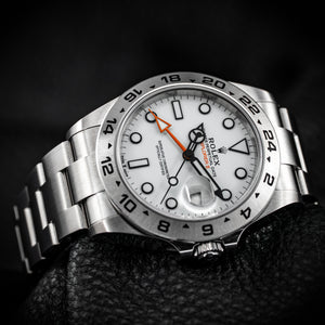Rolex Explorer II Polar White Dial GMT