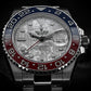 Rolex GMT Master II Pepsi 40mm Meteorite White Gold