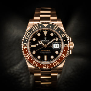 Rolex GMT Master II Rootbeer Rose Gold 126715CHNR