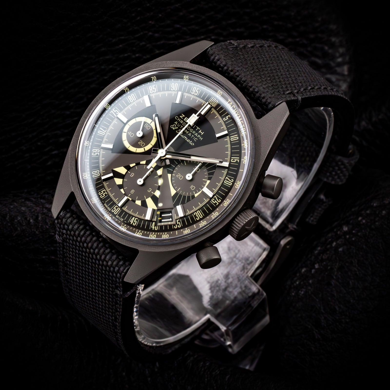 Zenith Chronomaster Revival SJX “Poker Chip” Titanium 38mm
