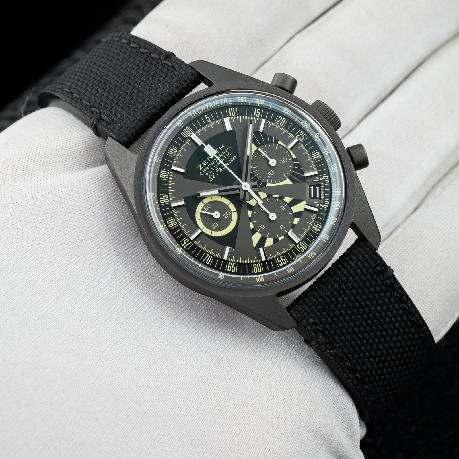 Zenith Chronomaster Revival SJX “Poker Chip” Titanium 38mm