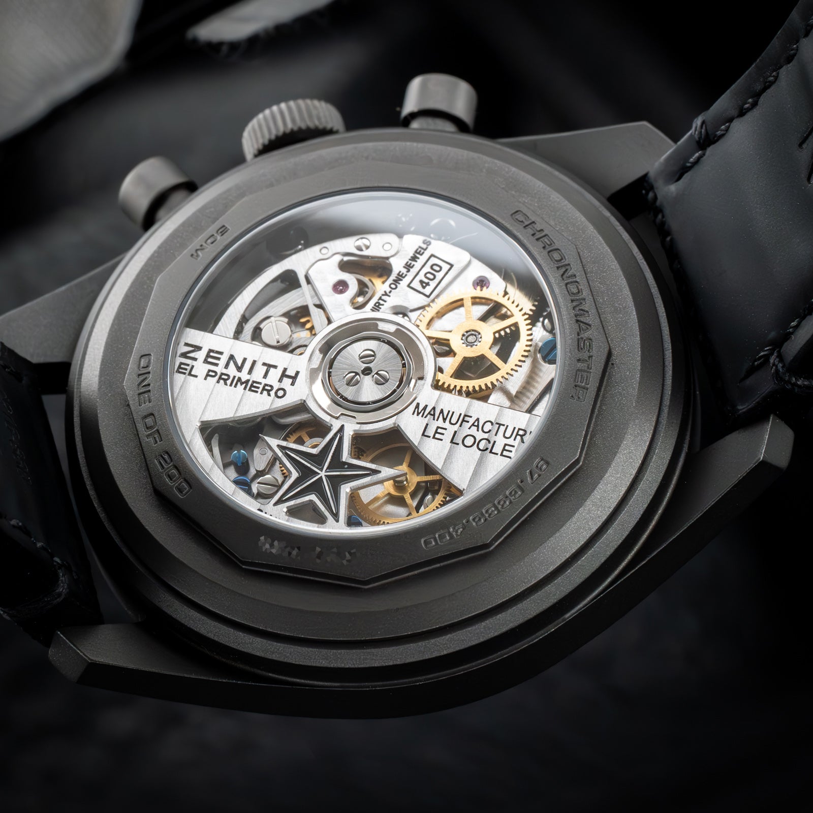 Zenith Chronomaster Revival SJX “Poker Chip” Titanium 38mm Zenith Chronomaster Revival SJX “Poker Chip” Titanium 38mm