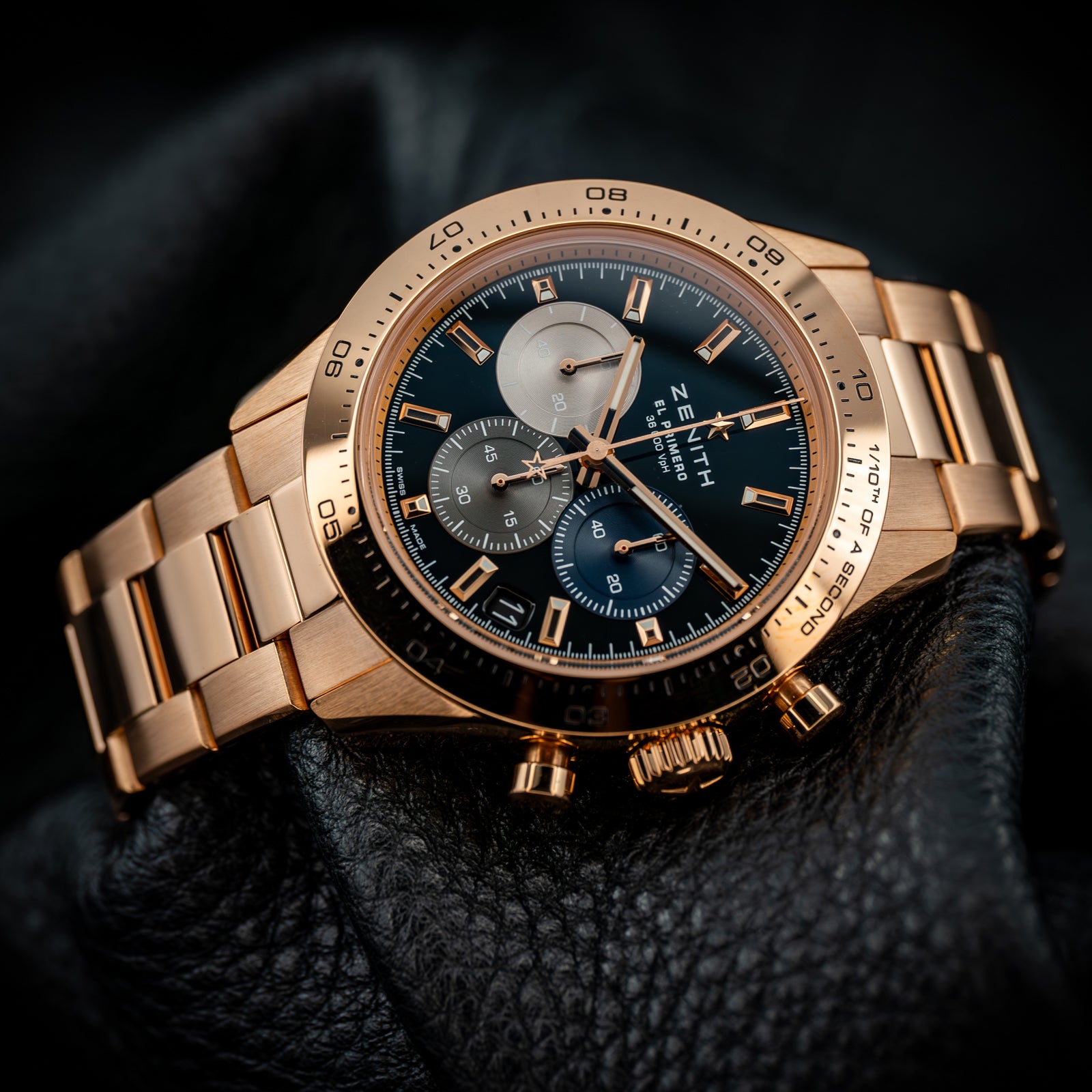 Zenith Chronomaster Sport Rose Gold Black Dial