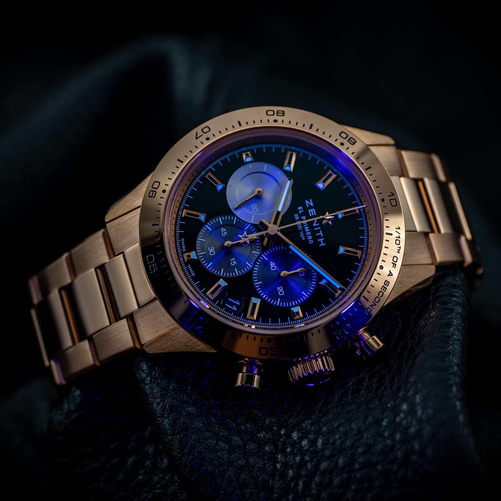 Zenith Chronomaster Sport Rose Gold Black Dial