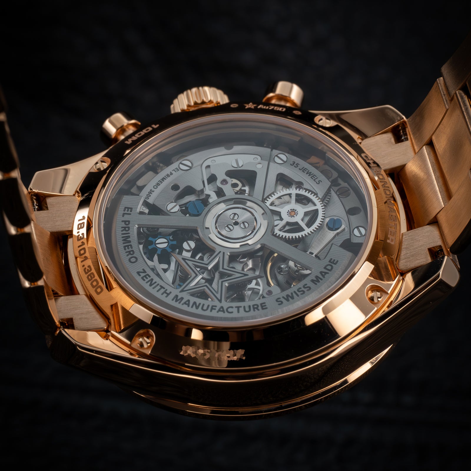 Zenith Chronomaster Sport Rose Gold Black Dial