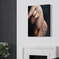 "Sapphire Serpent" Original Oil Painting