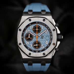 Audemars Piguet Royal Oak Offshore Baby Blue 42mm Flyback Chronograph 26238ST.OO.A340CA.01