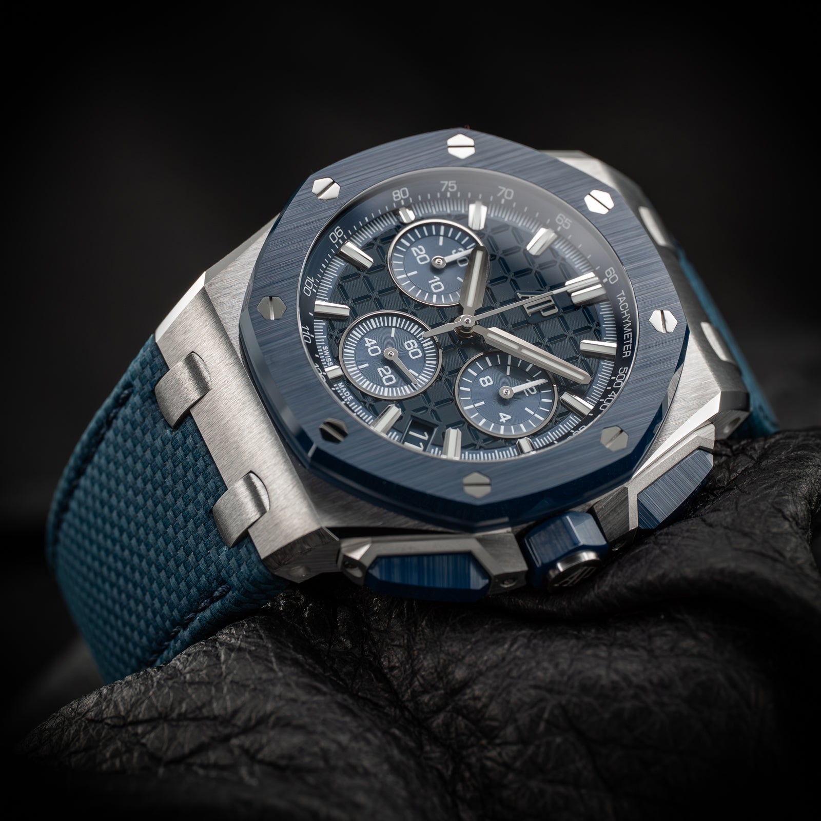 Audemars Piguet Royal Oak Offshore in Bleu Nuit Nuage 50 26420SO.OO.A0