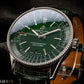 Breitling Navitimer Automatic 41 Green Dial A17326 Complete Set