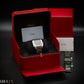 Cartier Santos Large Smoky Green Ombre Stainless Steel Watch WSSA0062 Complete Set