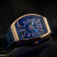 Franck Muller Vanguard Yachting Rose Gold Blue Dial 41mm V 41 SC DT 5N YACHT BL