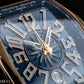 Franck Muller Vanguard Yachting Rose Gold Blue Dial 41mm V 41 SC DT 5N YACHT BL