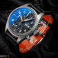 IWC Pilot Spitfire Chronograph Black Dial IW387903 Complete Set