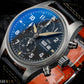 IWC Pilot Spitfire Chronograph Black Dial IW387903 Complete Set