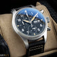 IWC Pilot Spitfire Chronograph Black Dial IW387903 Complete Set