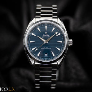 Omega Seamaster Aqua Terra 150M Co-Axial Master Chronometer 41mm Blue Dial Watch