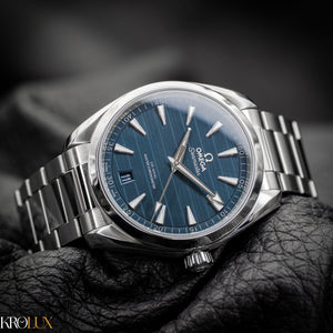 Omega Seamaster Aqua Terra 150M Co-Axial Master Chronometer 41mm Blue Dial Watch