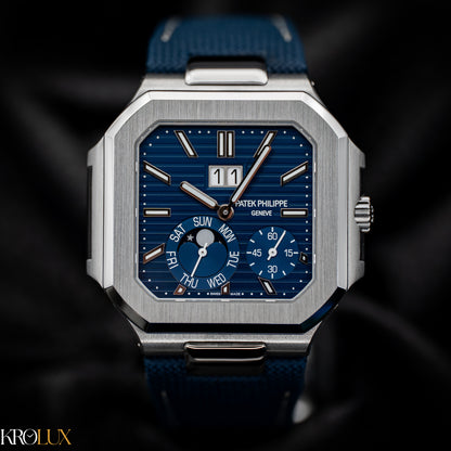 Patek Philippe Cubitus Instantaneous Grand Date, Day and Moon Phases 5822P-001