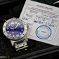 UTS Munchen 1000M Dive Watch Purple Dial Stainless Steel