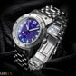 UTS Munchen 1000M Dive Watch Purple Dial Stainless Steel