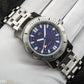 UTS Munchen 1000M Dive Watch Purple Dial Stainless Steel