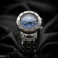 UTS München 4000M GMT Professional Diver Indigo Dial Steel Complete Set