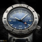UTS München 4000M GMT Professional Diver Indigo Dial Steel Complete Set