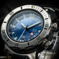 UTS München 4000M GMT Professional Diver Indigo Dial Steel Complete Set