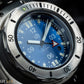 UTS München 4000M GMT Professional Diver Indigo Dial Steel Complete Set