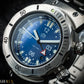 UTS München 4000M GMT Professional Diver Indigo Dial Steel Complete Set