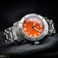 UTS München 1000M Professional Diver Watch Orange Dial Complete Set