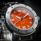 UTS München 1000M Professional Diver Watch Orange Dial Complete Set