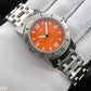 UTS München 1000M Professional Diver Watch Orange Dial Complete Set