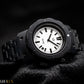 UTS München 3000M Professional Diver Full Black DLC White Luminous Dial Complete Set
