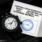 UTS München 3000M Professional Diver Full Black DLC White Luminous Dial Complete Set