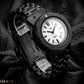 UTS München 3000M Professional Diver Full Black DLC White Luminous Dial Complete Set