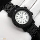 UTS München 3000M Professional Diver Full Black DLC White Luminous Dial Complete Set